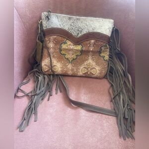 Clea ray fringe crossbody. New with tags